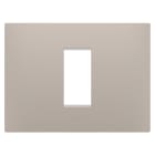 GEWISS - GEWGW16001DS PLACCA EGO - IN TECNOPOLIMERO - 1 POSTO - DARK SAND - CHORUSMART