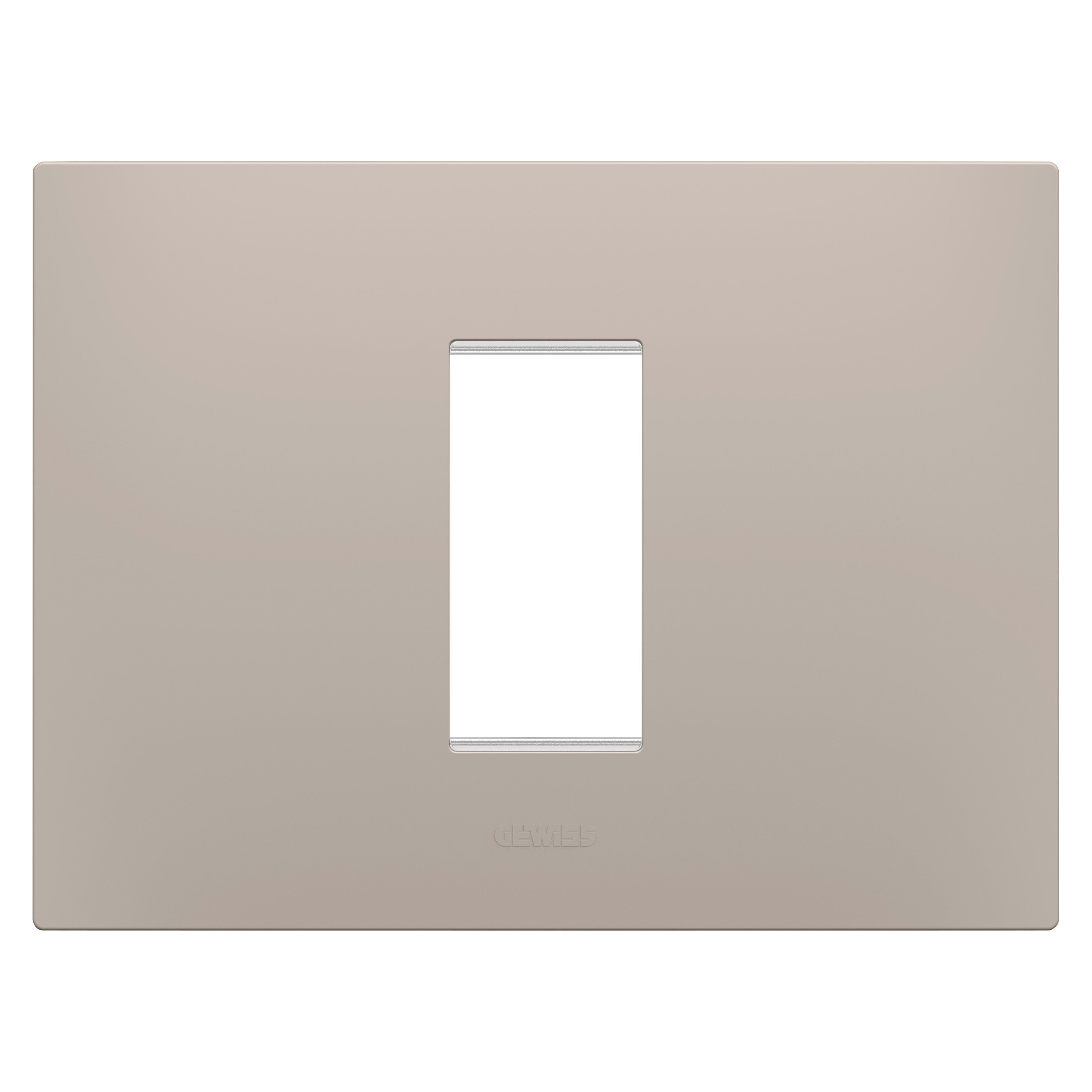 GEWISS - GEWGW16001DS PLACCA EGO 1M DARK SAND