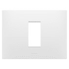 GEWISS - GEWGW16001PW PLACCA EGO 1M BIANCO SATINATO
