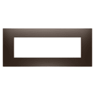 GEWISS - GEWGW16007BS PLACCA EGO 7M BROWN SHADE