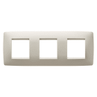 GEWISS - GEWGW16126TI PLACCA ONE INT.2+2+2M O.AVORIO