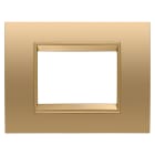 GEWISS - GEWGW16203XG PLACCA LUX 3M METALLO ORO