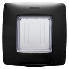 GEWISS - GEWGW16702TNN PLACCA STAGNA 2M IP55 NERO