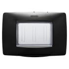GEWISS - GEWGW16703TNN PLACCA STAGNA 3M IP55 NERO