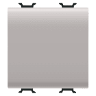 GEWISS - GEWGW13171F PULSANTE UNIPOLARE 250V ac - MORSETTI CABLAGGIO RAPIDO - NA 16A - TASTO NEUTRO - 2 MODULI - NATURAL BEIGE SATINATO - CHORUSMART