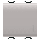 GEWISS - GEWGW13917 PULSANTE SOFT-CLICK - LUMINOSO - CON DIFFUSORE - PER INTERFACCE CONTATTI BUS - 1P NA PRIVO DI POTEN. - 2 MODULI - NATURAL BEIGE SATINATO - CHORUSMART