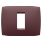 GEWISS - GEWGW16101VD PLACCA ONE - IN TECNOPOLIMERO VERNICIATO - 1 POSTO - TUSCAN RED - CHORUSMART