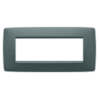 GEWISS - GEWGW16106VZ PLACCA ONE - IN TECNOPOLIMERO VERNICIATO - 6 POSTI - OTTANIO - CHORUSMART