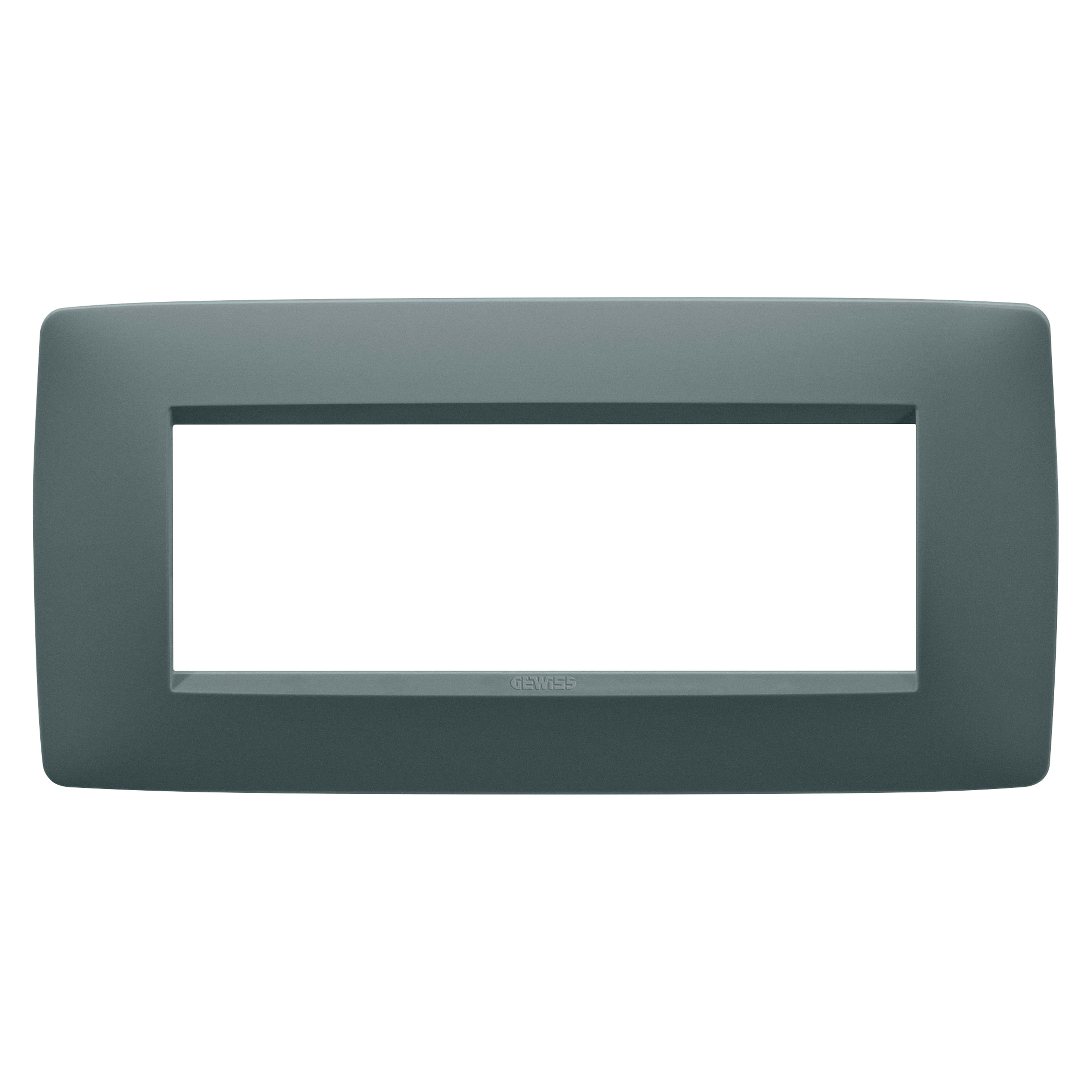 GEWISS - GEWGW16106VZ PLACCA ONE 6M OTTANIO