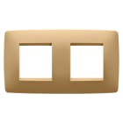 GEWISS - GEWGW16123VO PLACCA ONE INT.2+2M O ORO