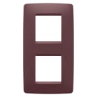 GEWISS - GEWGW16124VD PLACCA ONE INT.2+2M V TUSCAN RED