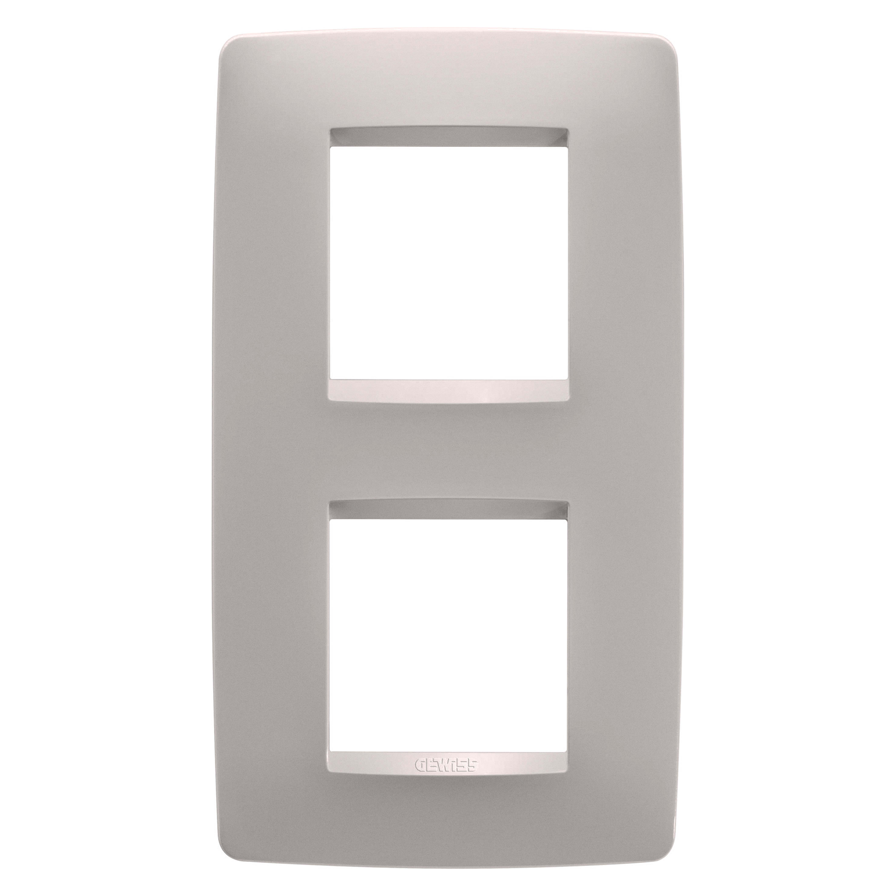 GEWISS - GEWGW16124VL PLACCA ONE INT.2+2M V NATURAL BEIGE
