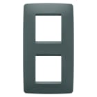 GEWISS - GEWGW16124VZ PLACCA ONE INTERNATIONAL - IN TECNOPOLIMERO VERNICIATO - 2+2 POSTI VERTICALE - OTTANIO - CHORUSMART
