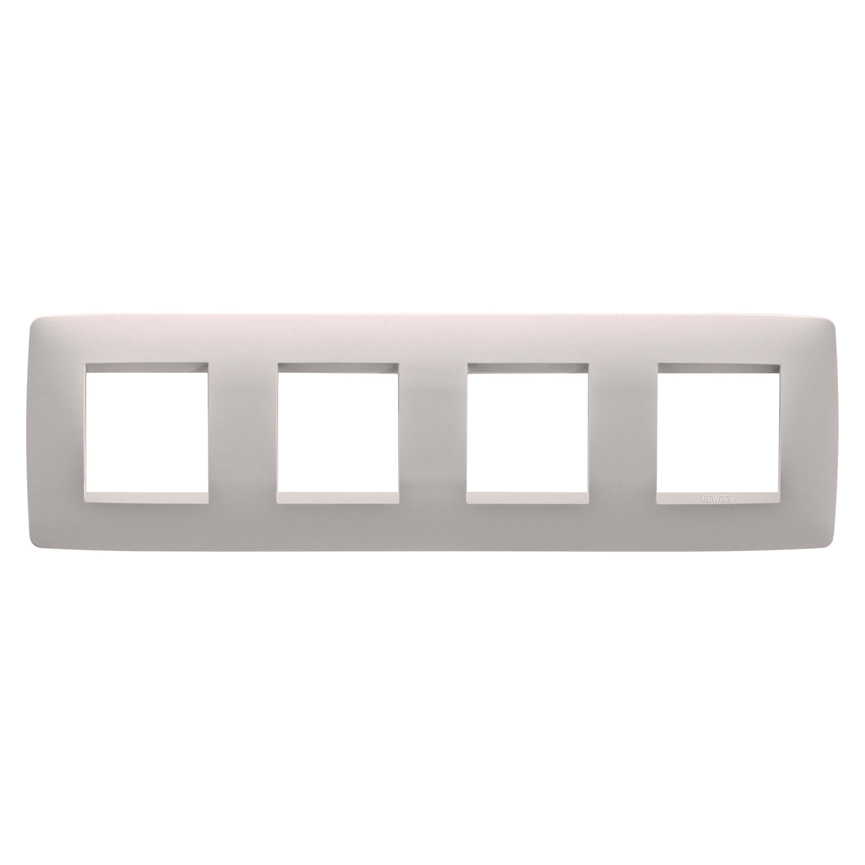GEWISS - GEWGW16128VL PLACCA ONE INT.2+2+2+2M O NATURAL BEIGE