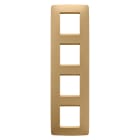 GEWISS - GEWGW16129VO PLACCA ONE INT.2+2+2+2M V ORO