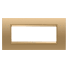 GEWISS - GEWGW16206XG PLACCA LUX 6M METALLO ORO
