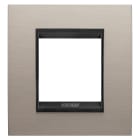 GEWISS - GEWGW16222WS PLACCA LUX INT.2M MET.ALLU SP.LAVY