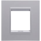 GEWISS - GEWGW16222YT PLACCA LUX INT.2M TITANIO MONOC.