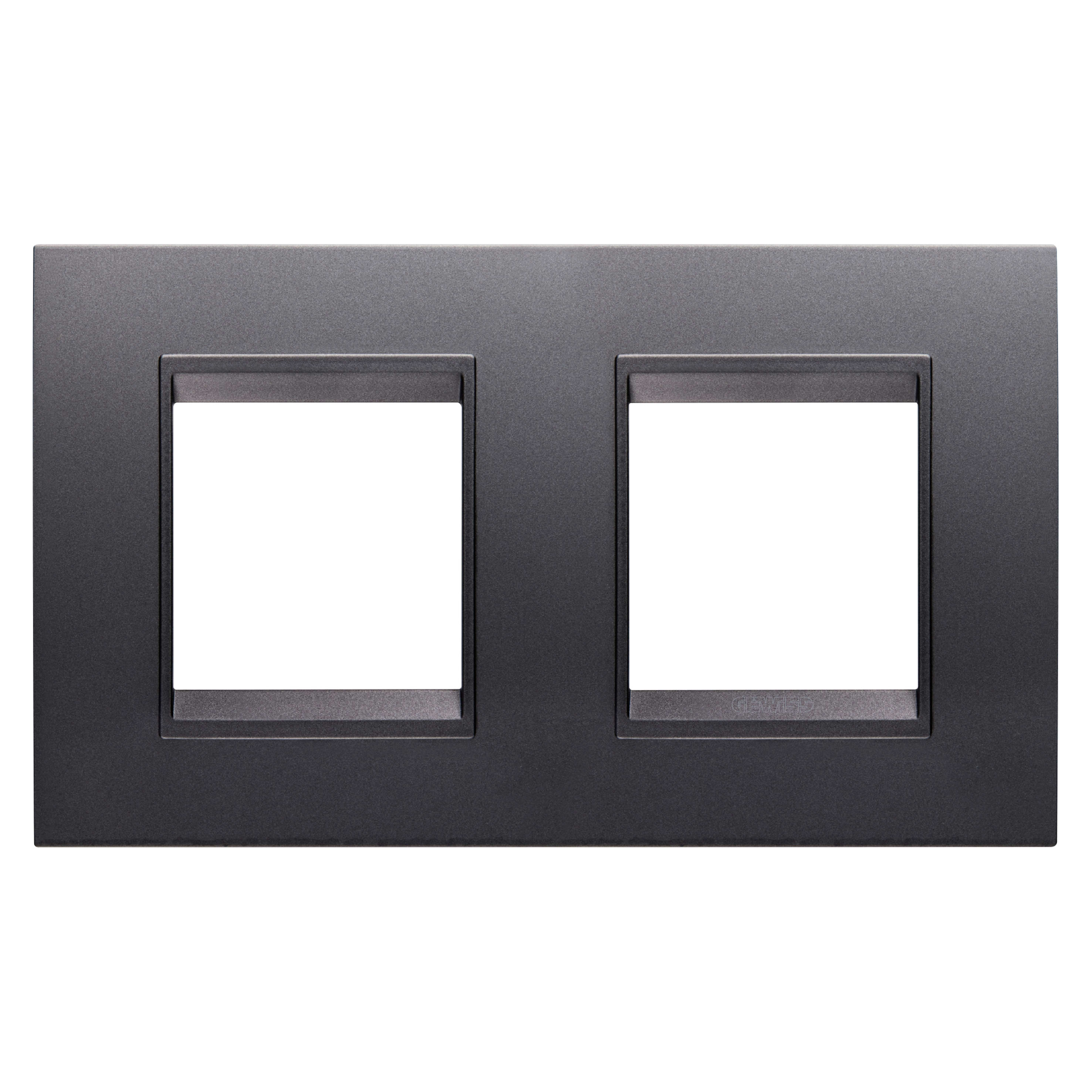 GEWISS - GEWGW16223YA PLACCA LUX INT.2+2M O ARDESIA ABSOLUTE
