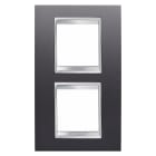 GEWISS - GEWGW16224VA PLACCA LUX INT.2+2M V.71 ARDESIA