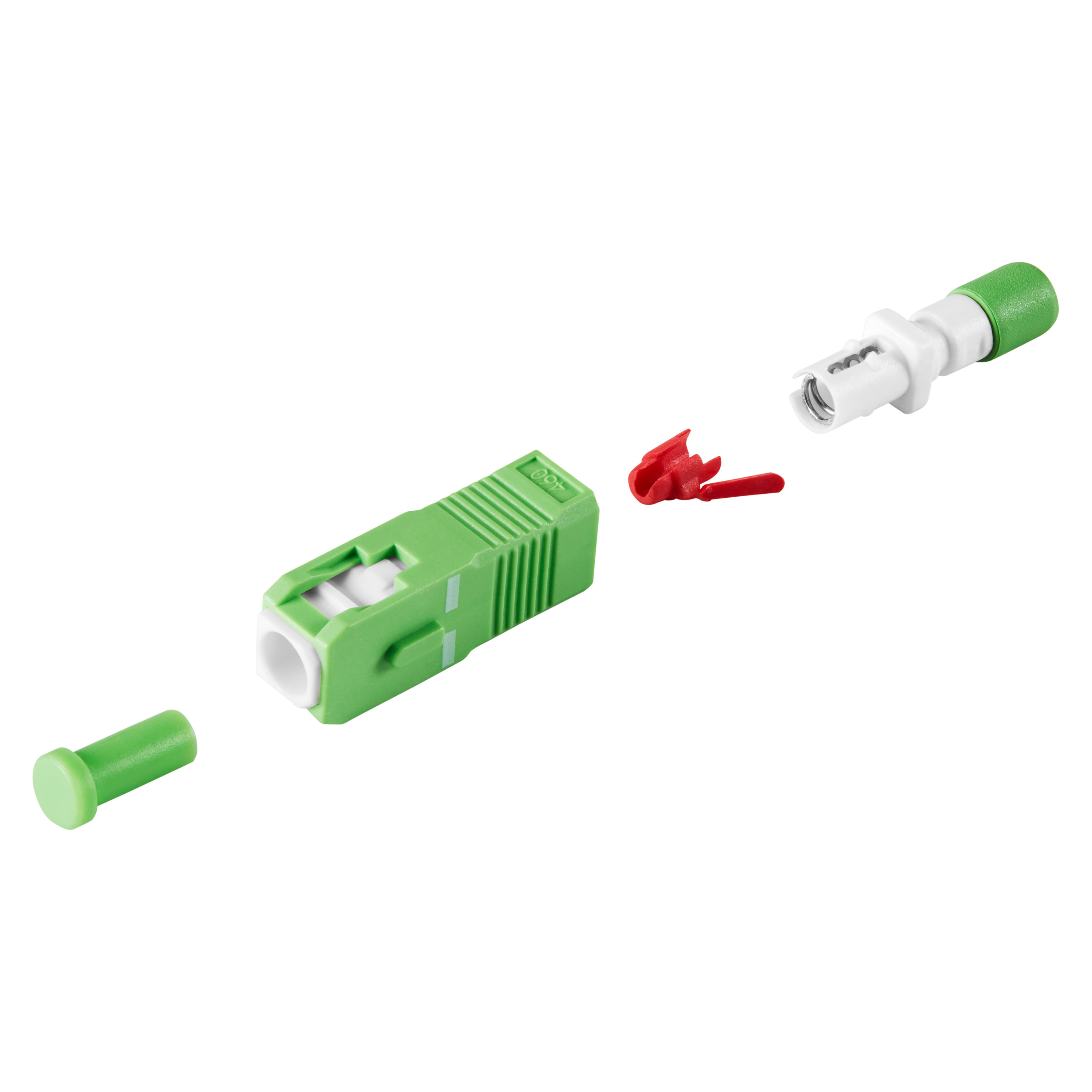 GEWISS - GEWGW38336 KIT 8 CONNETTORI SC/APC FIBER FAST