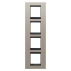 GEWISS - GEWGW16229WS PLACCA LUX INT.2+2+2+2M V MET.ALL.SP.LAV