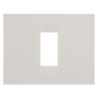 GEWISS - GEWGW16401TI PLACCA GEO - IN TECNOPOLIMERO - 1 POSTO - AVORIO - CHORUSMART