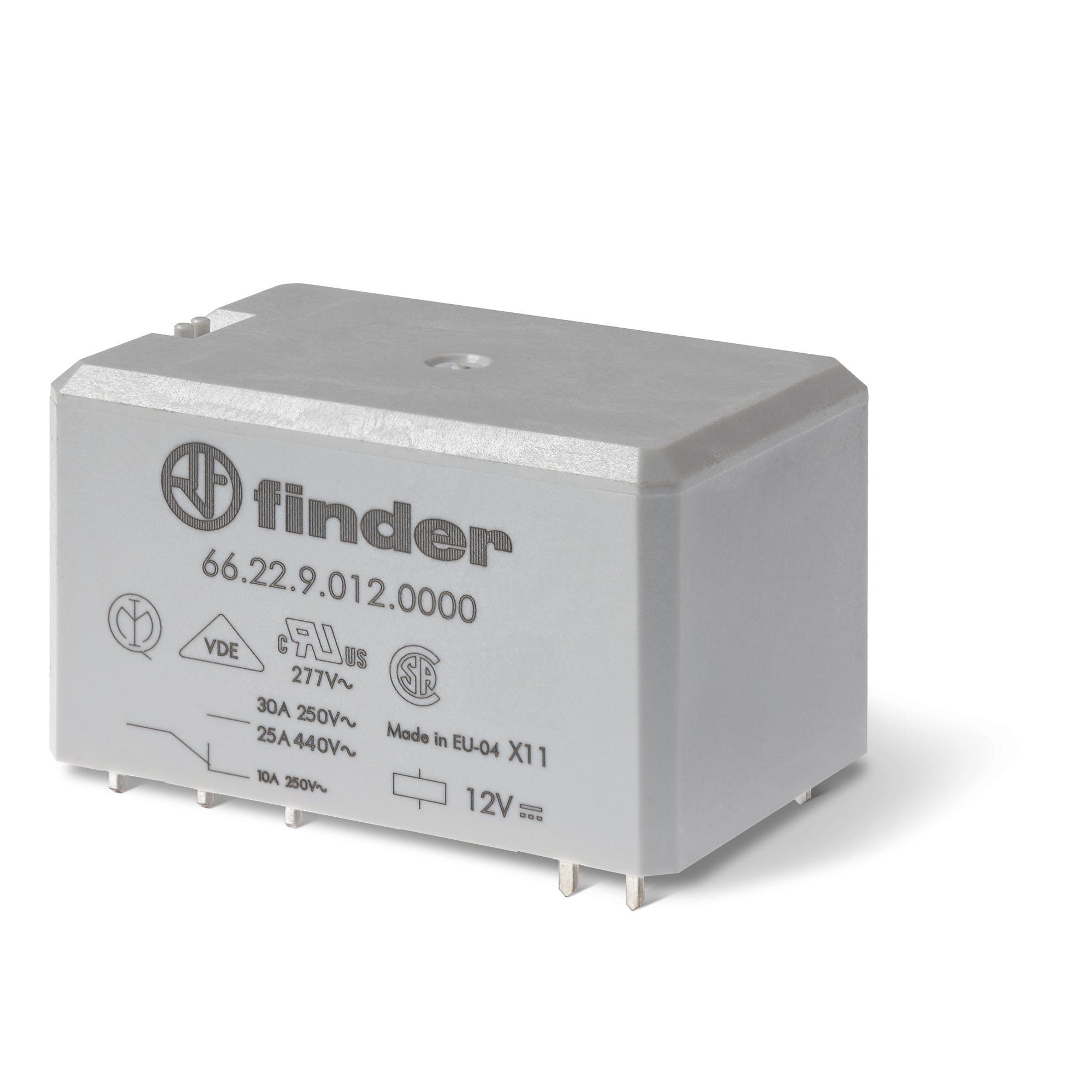 FINDER SPA - FIN662282304000 RELE DI POTENZA C.S. 2 CONTATTI 30A