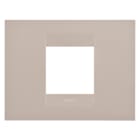 GEWISS - GEWGW16402TC PLACCA GEO - IN TECNOPOLIMERO - 2 POSTI - CANAPA - CHORUSMART