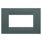 GEWISS - GEWGW16404VZ PLACCA GEO - IN TECNOPOLIMERO VERNICIATO - 4 POSTI - OTTANIO - CHORUSMART