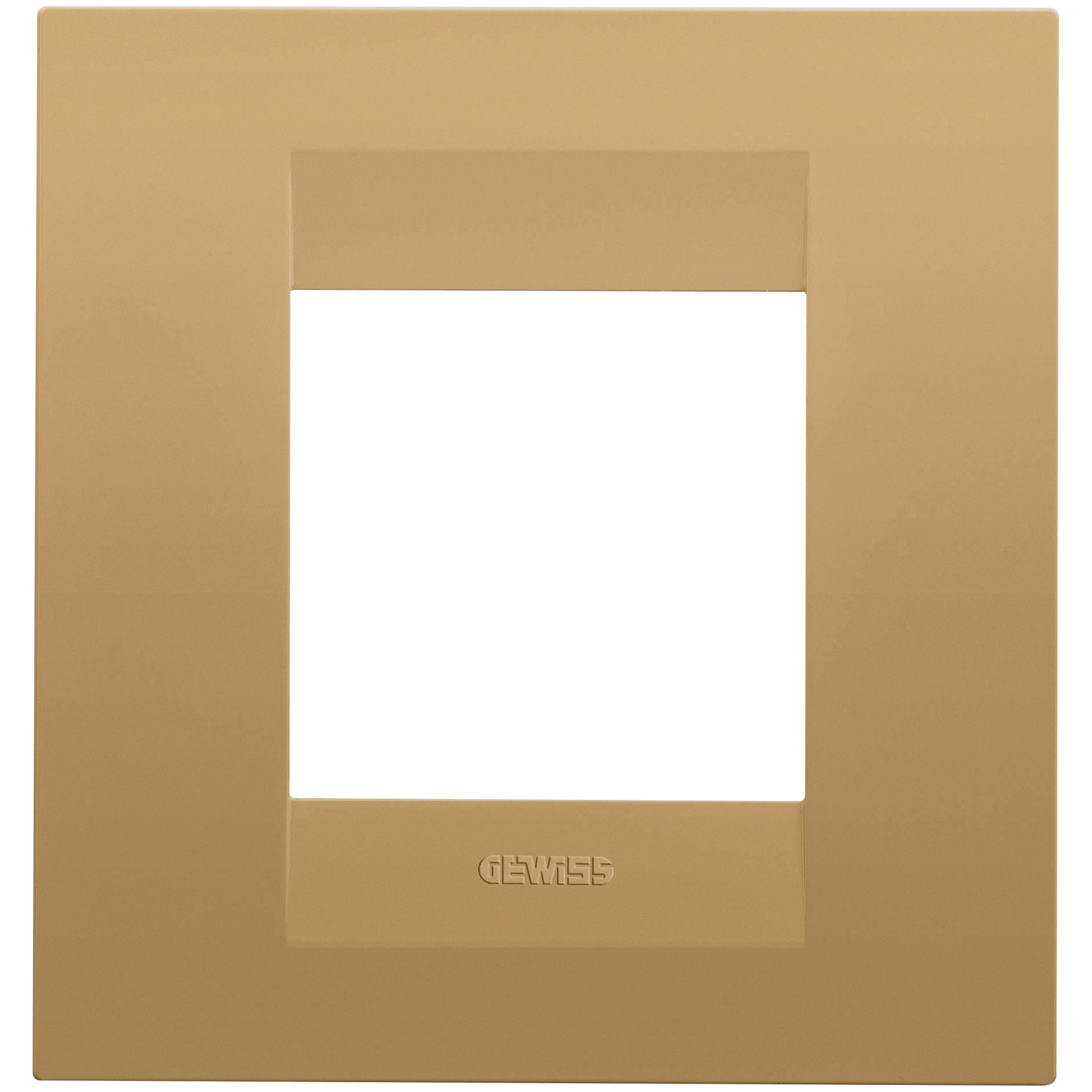 GEWISS - GEWGW16422VO PLACCA GEO INT.2M ORO