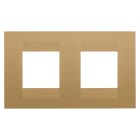 GEWISS - GEWGW16423VO PLACCA GEO INT.2+2M O ORO
