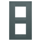 GEWISS - GEWGW16424VZ PLACCA GEO INT.2+2M V OTTANIO