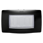 GEWISS - GEWGW16704TNN PLACCA STAGNA STANDARD ITALIANO - 4 POSTI IP55 - NERO - CHORUSMART