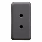 GEWISS - GEWGW21239 PRESA SELV - 2P 6A 24V - 1 MODULO - SYSTEM BLACK