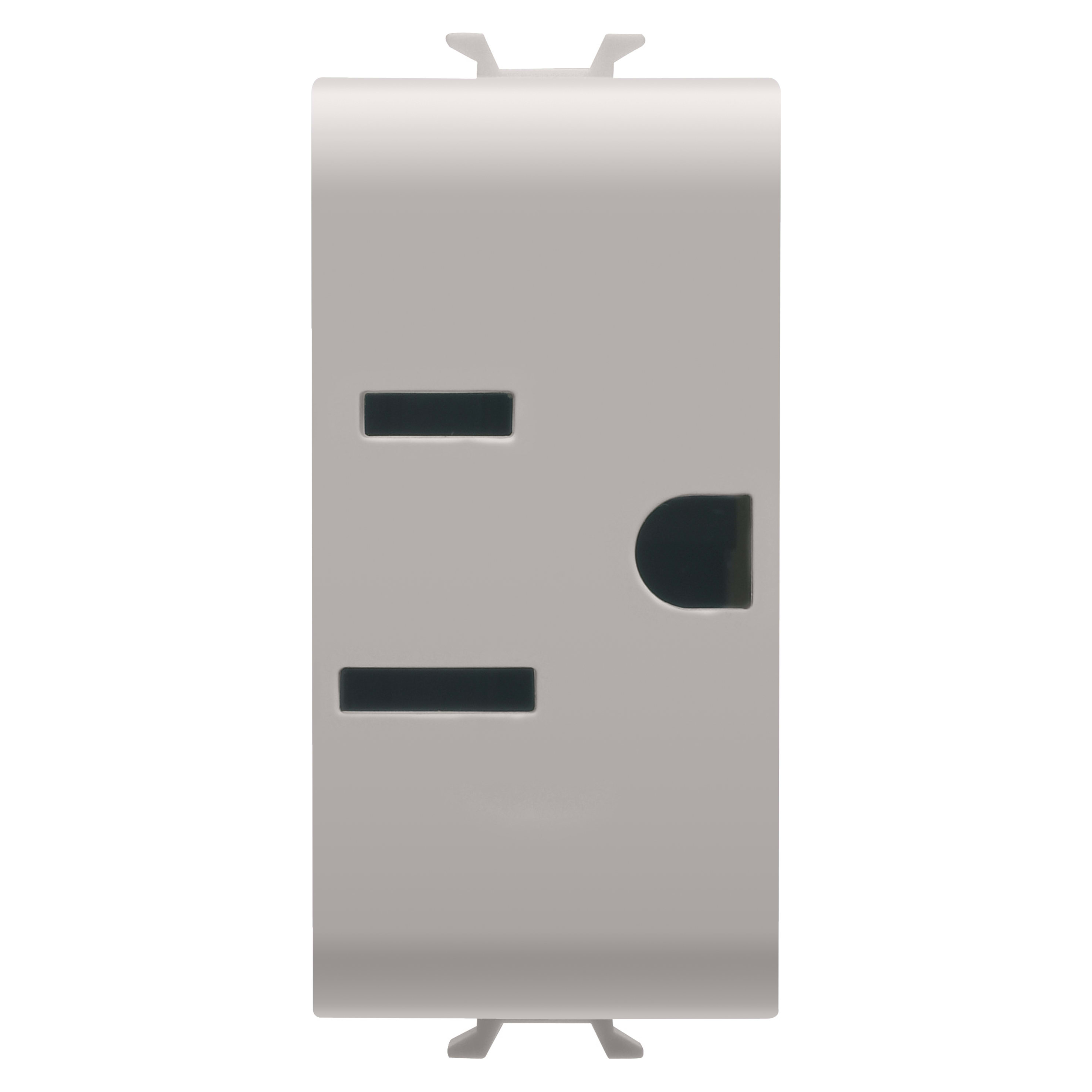 GEWISS - GEWGW13286 PRESA STANDARD USA 250/125V ac - 2P+T 15A - 1 MODULO - NATURAL BEIGE SATINATO - CHORUSMART