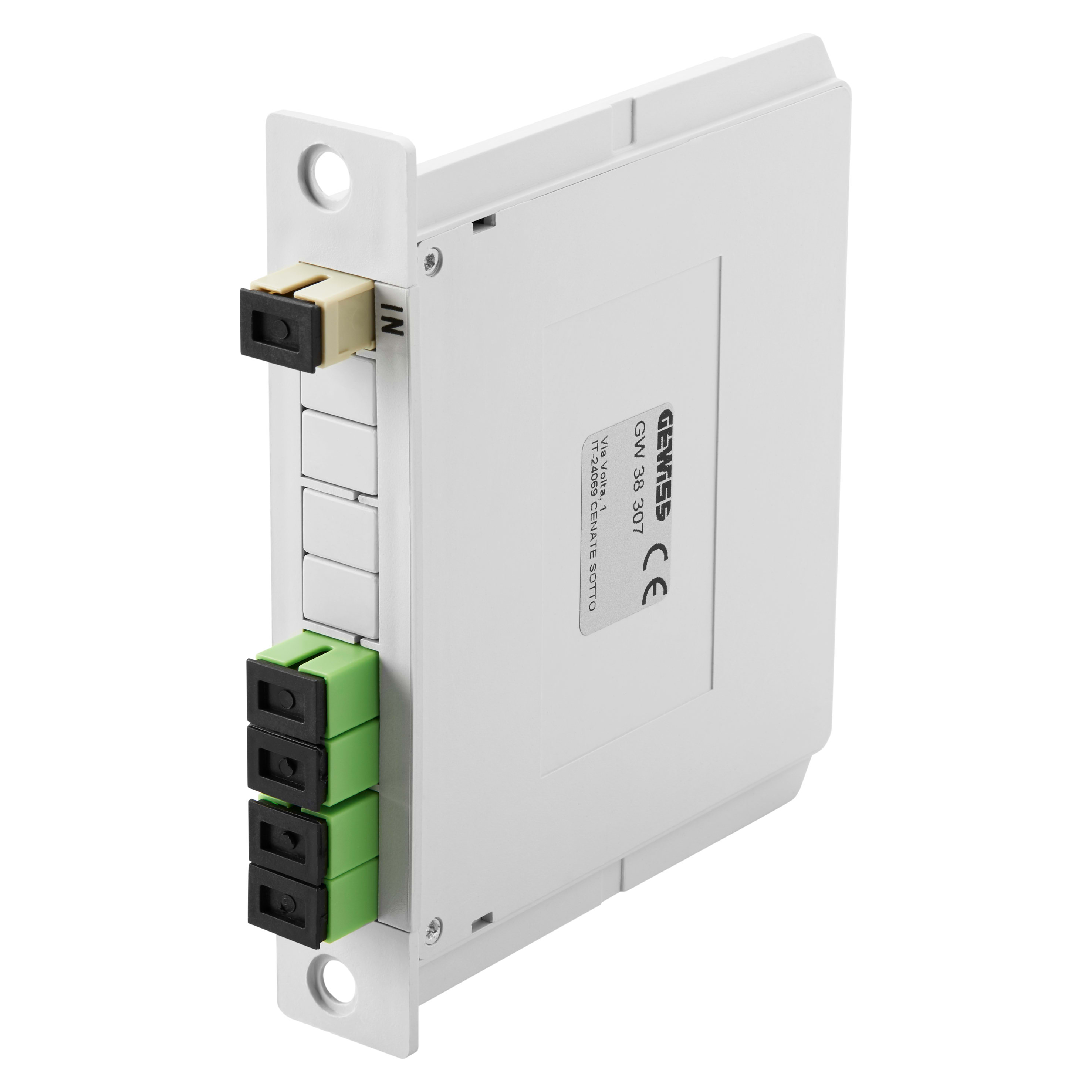 GEWISS - GEWGW38307 SPLITTER OTTICO 1X4 CON BUSSOLE SC/APC