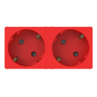 GEWISS - GEWGWC20343 2 PRESE 2P+T 16A 45 STD TED 4M ROSSO