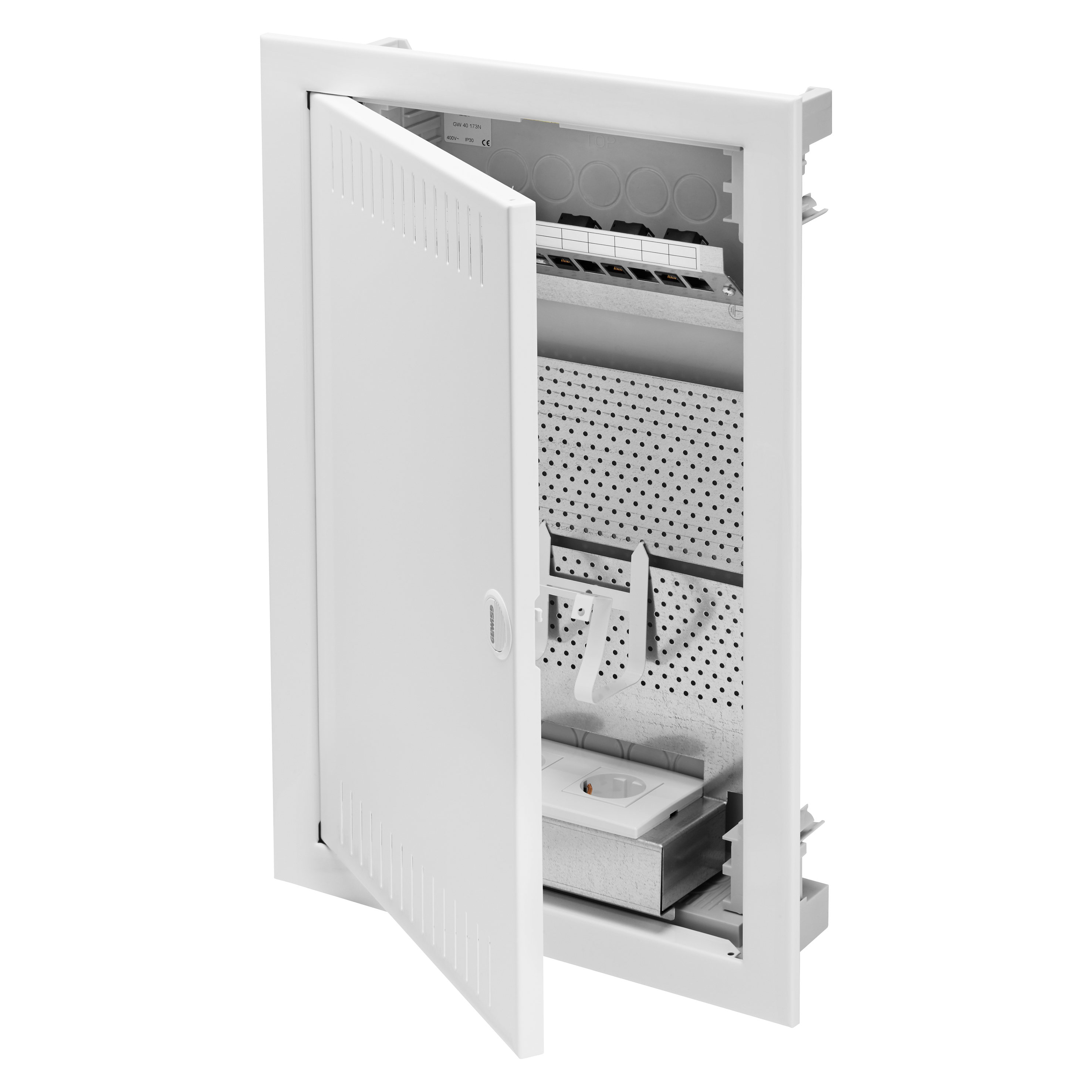 GEWISS - GEWGW40173N CENTRALINO INC.36M PORTA METALLO MULTIM.