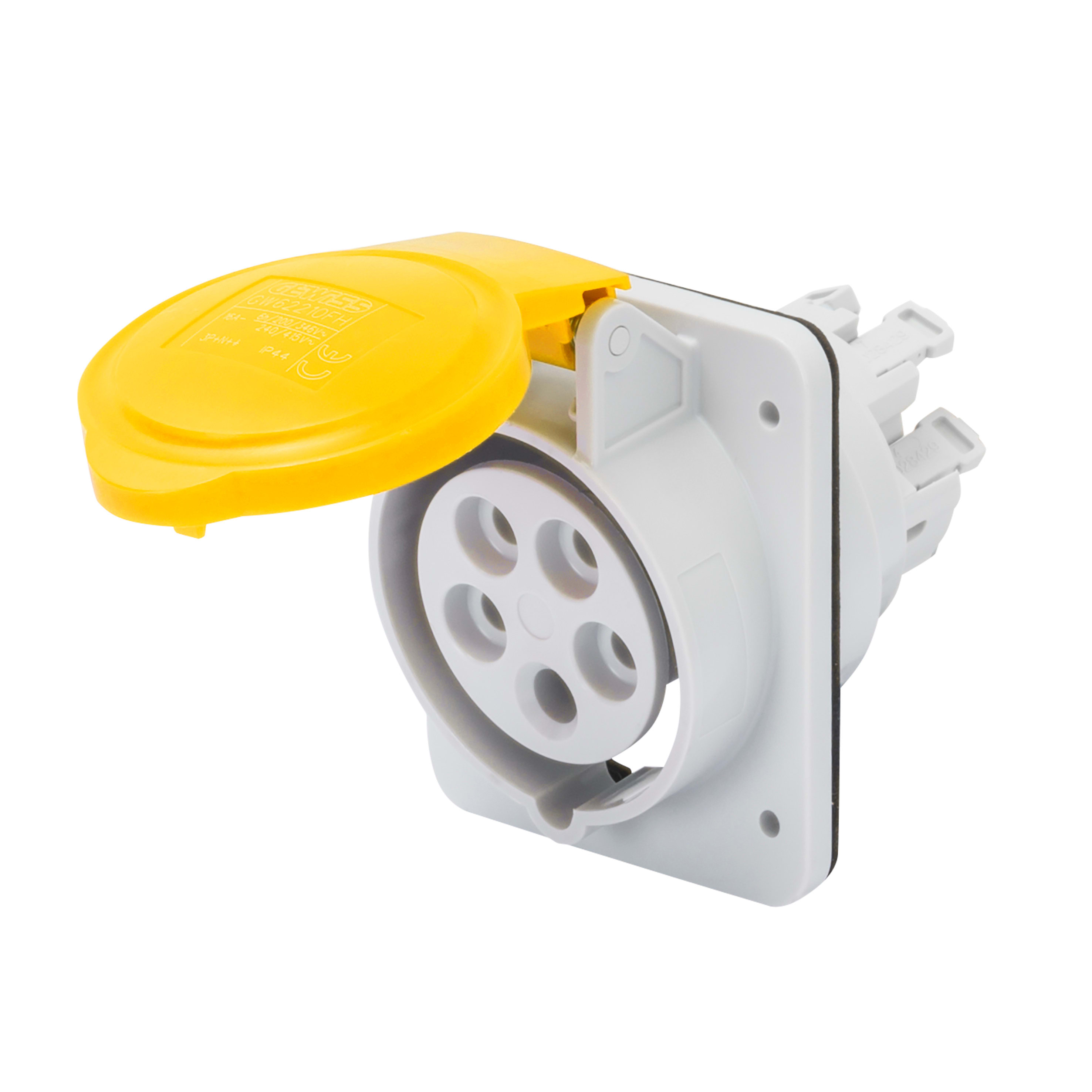 GEWISS - GEWGW62215FH PR.INC.10°HP IP44 3P+N+T 32A 110V 4H CR