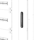 GEWISS - GEWGWD3845 SERR CHIAVE PORTE QDX630L GR