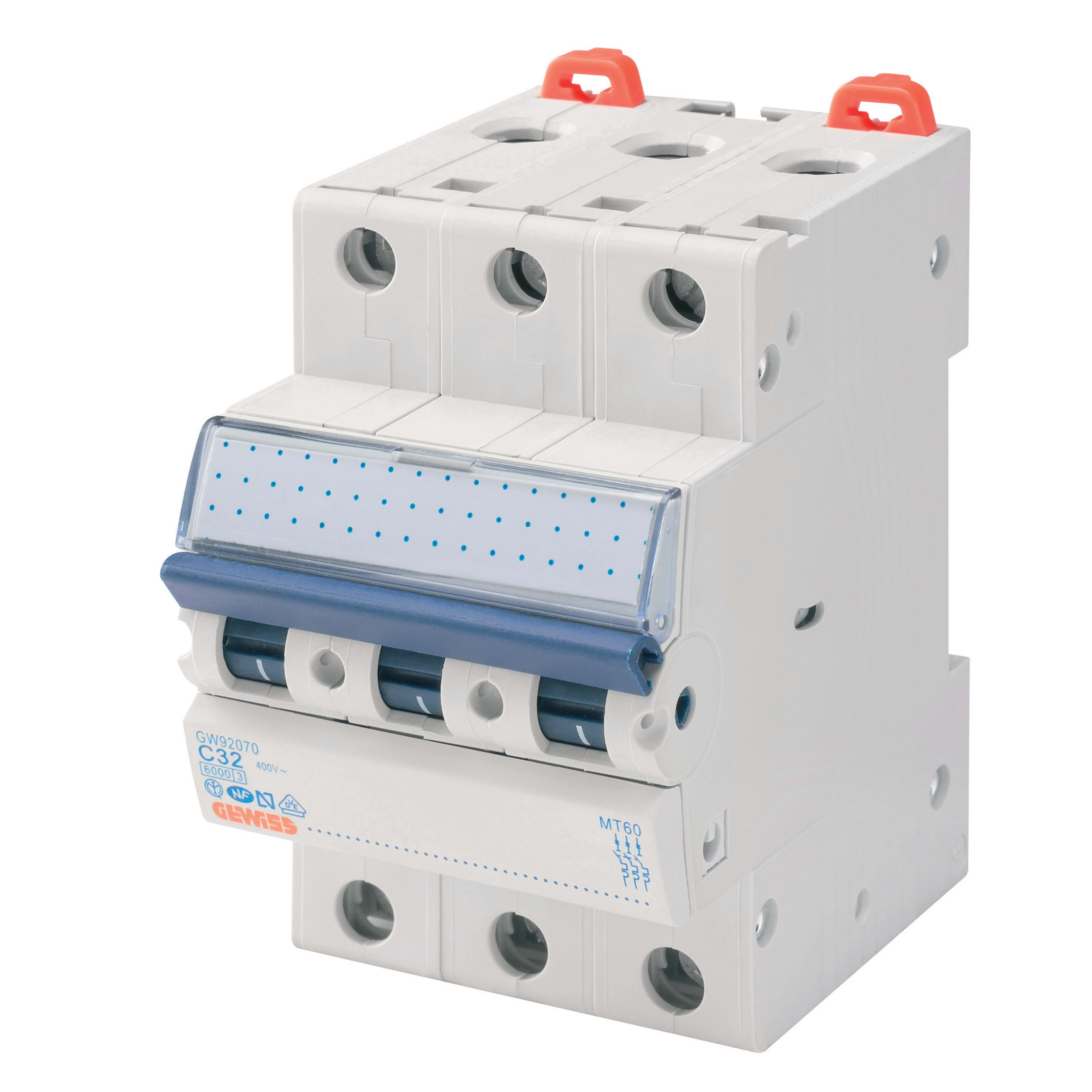 GEWISS - GEWGW92572 INT. MAGNETOTERMICO 3P B40 10KA 3M