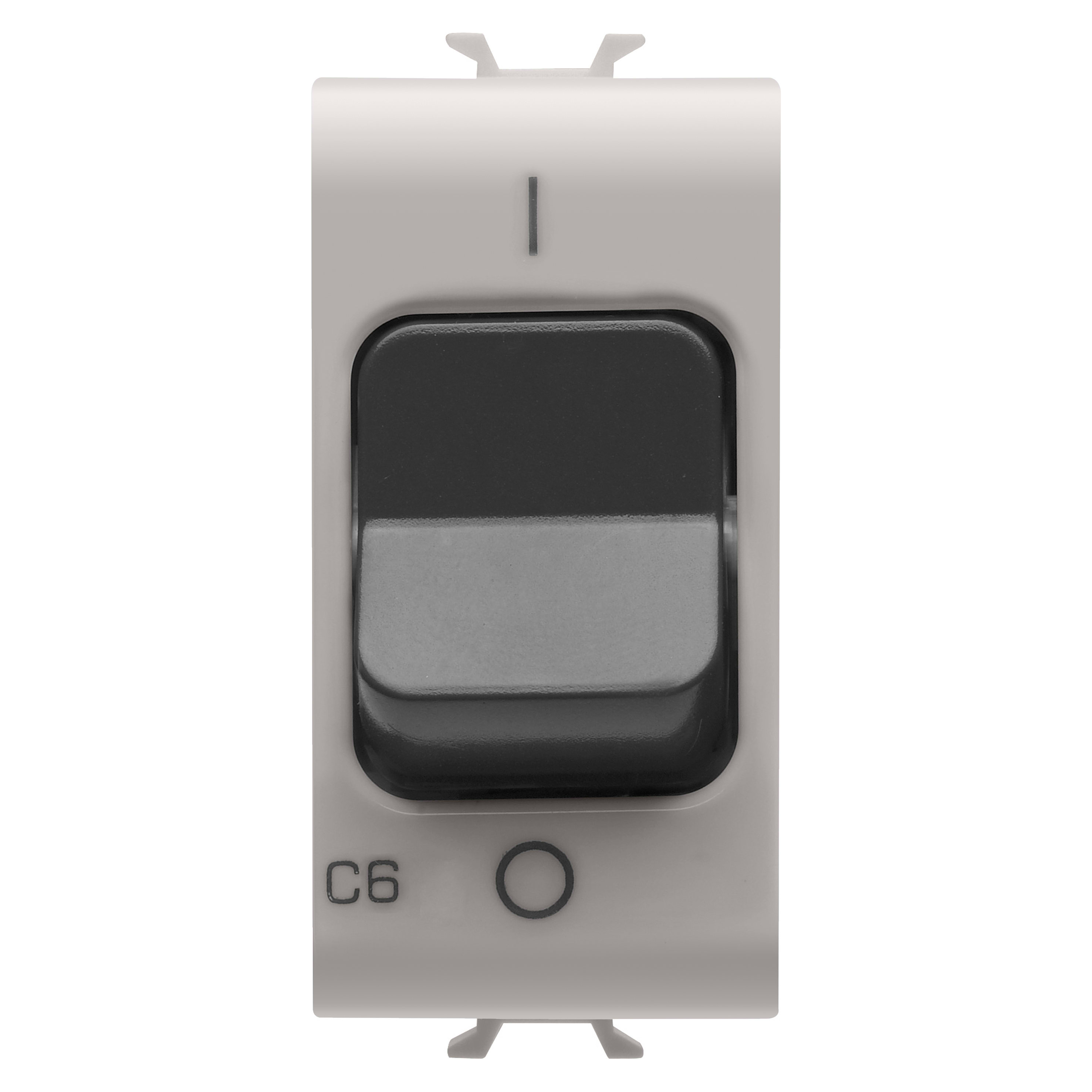 GEWISS - GEWGW13466 INTERRUTTORE AUTOMATICO MAGNETOTERMICO - CURVA C - 1P+N 6A 230Vac - 1 MODULO - NATURAL BEIGE SATINATO - CHORUSMART