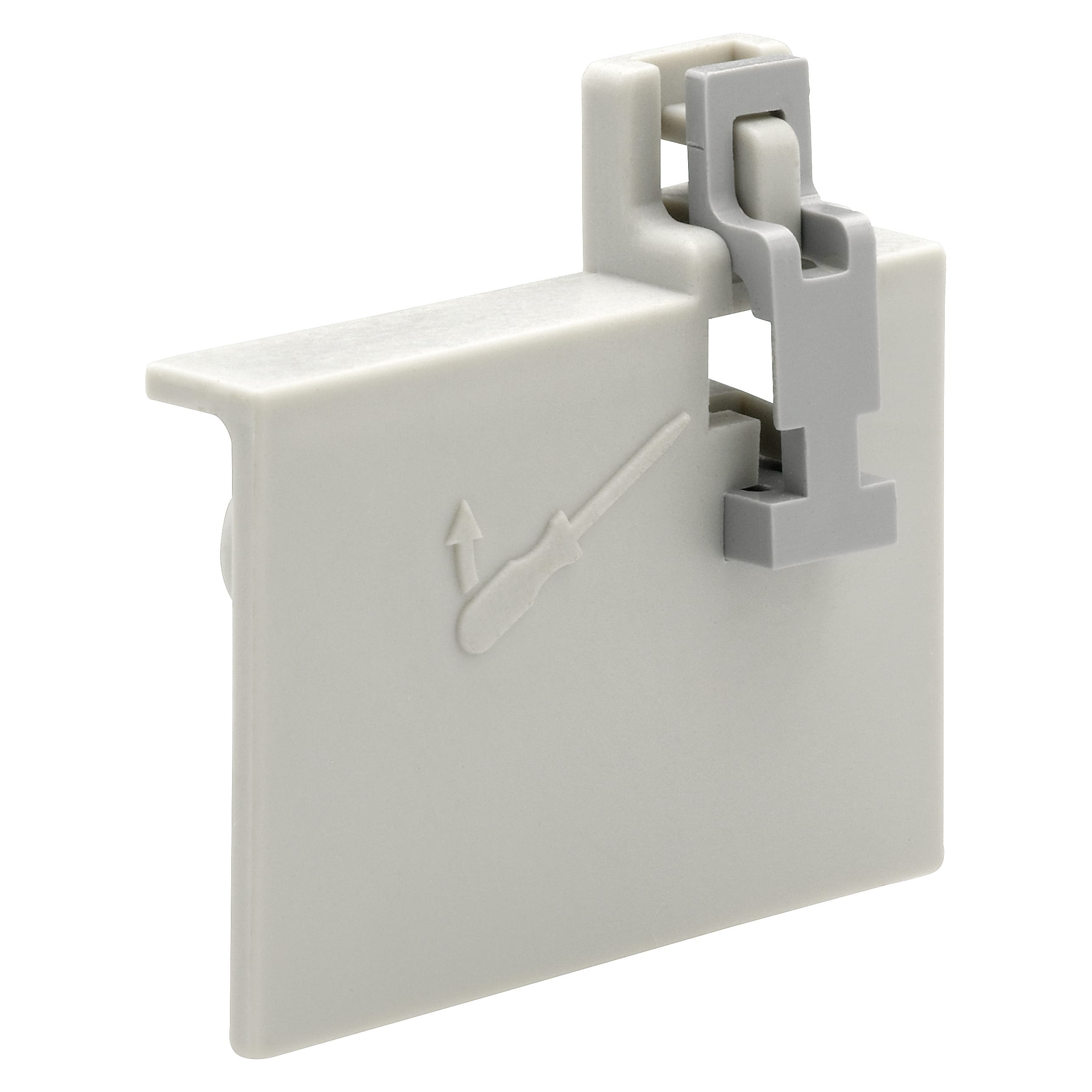 GEWISS - GEWGW96038 COPPIA DI COPRIVITI PIOMBABILI - PER INTERRUTTORE DIFFRENZIALE PURO IDP 4P 3 MODULI