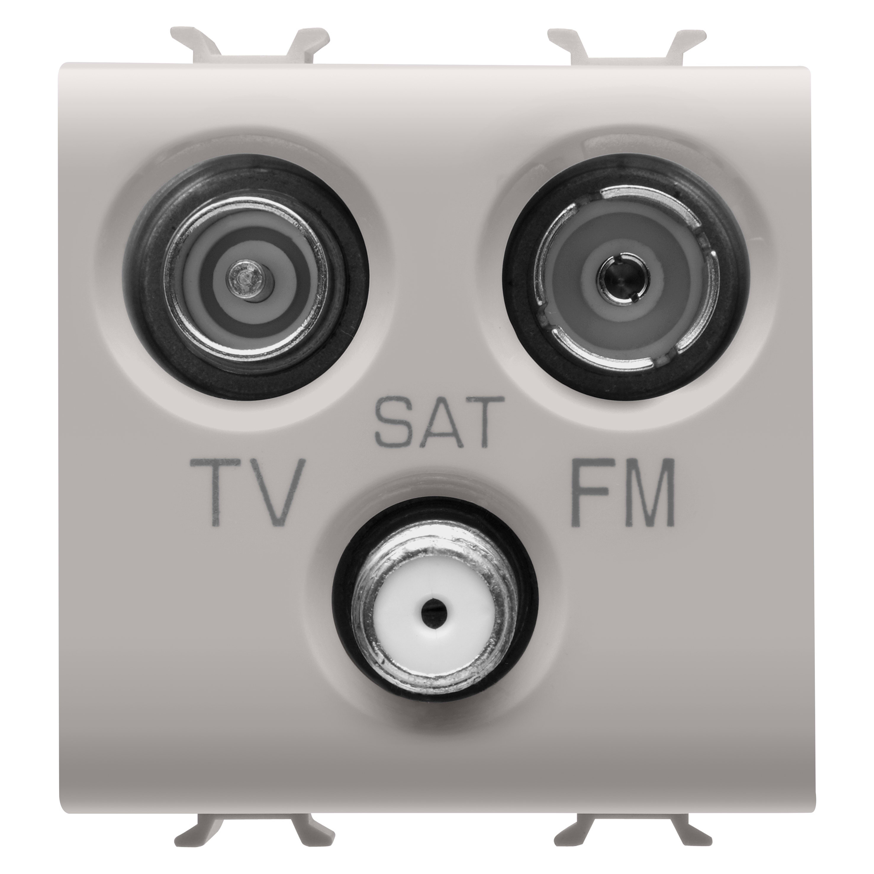 GEWISS - GEWGW13382 PRESA TV+FM+SAT 2M BEIGE