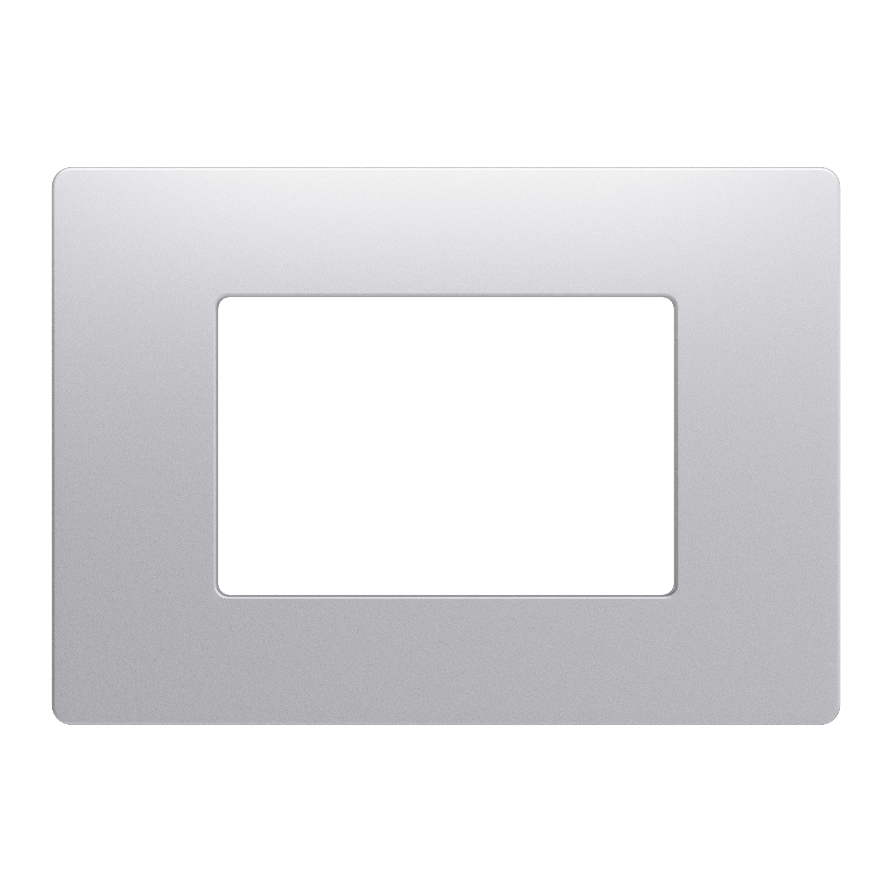 GEWISS - GEWGWC25103VSI PLACCA 3M SILVER SATINATO