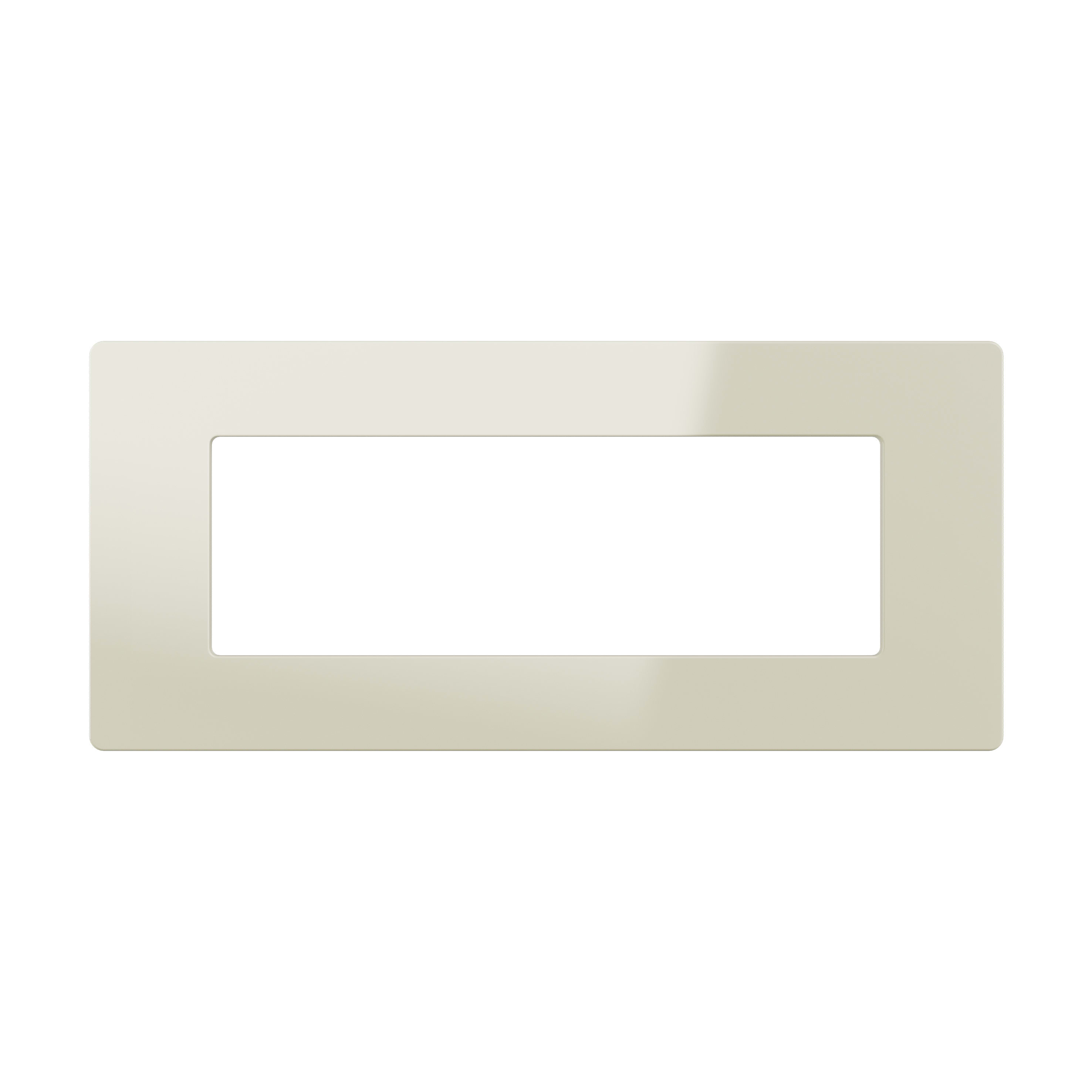 GEWISS - GEWGWC25106TAL PLACCA 6M ALMOND