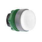 SCHNEIDER ELECTRIC - SNRZB5AL1C0 TESTA PULSANTE BIANCO GHIERA GRIGIA