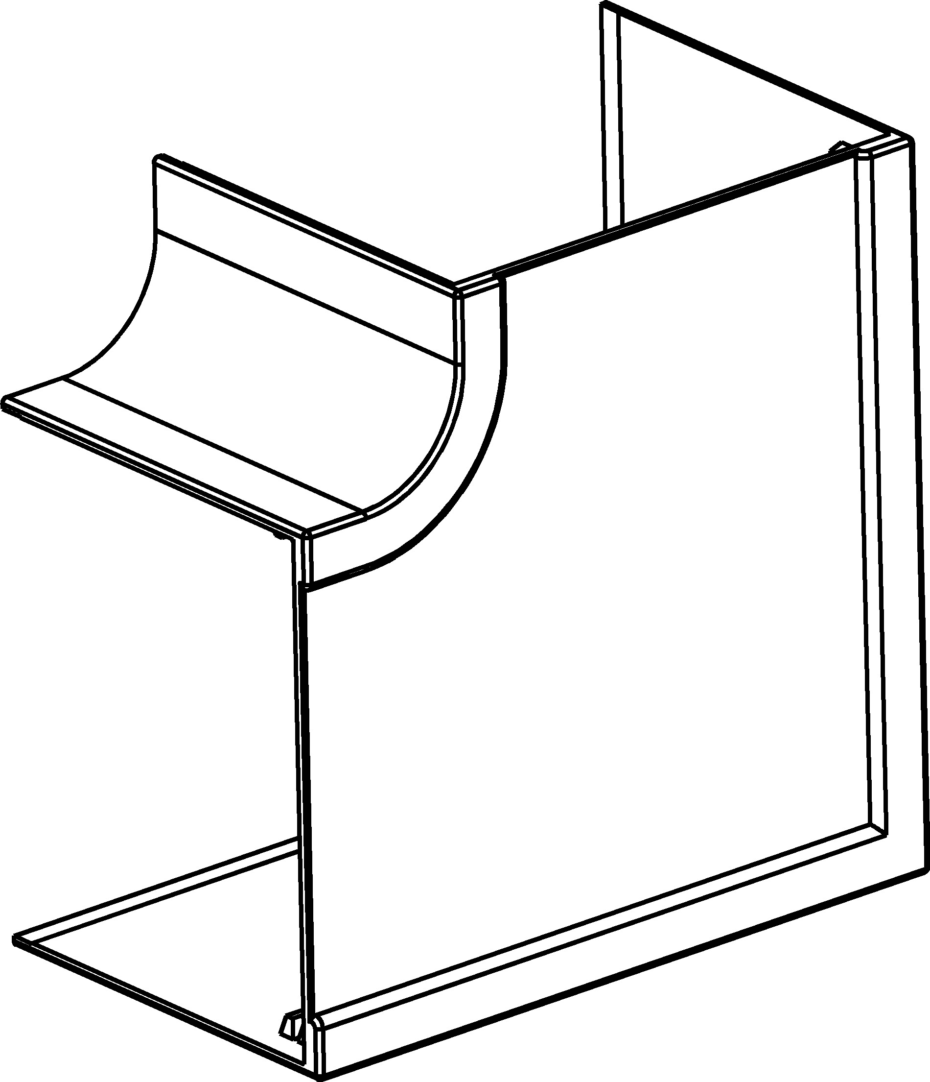 CANALPLAST - CANGT19LBEU GIUNTO L 100X80 B 9010