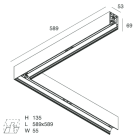 NOVALUX SRL - NOX108626.01 HERO: ANG.SX 24W 3K 589 BIA
